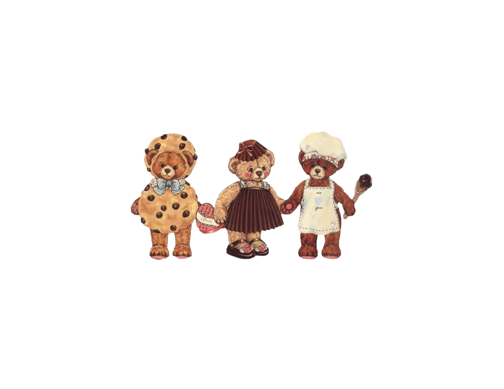 Heritage Grama Bear Embroidered Hoodie