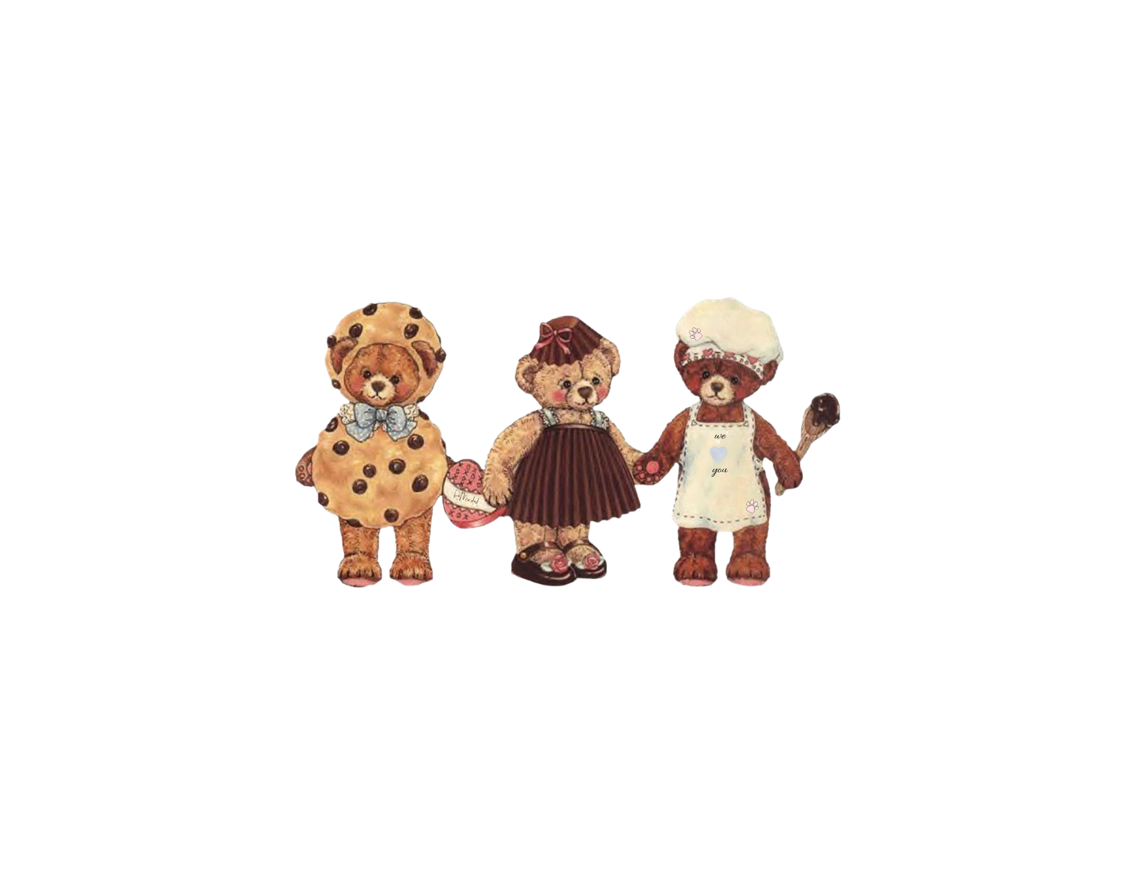 Heritage Grama Bear Embroidered Hoodie